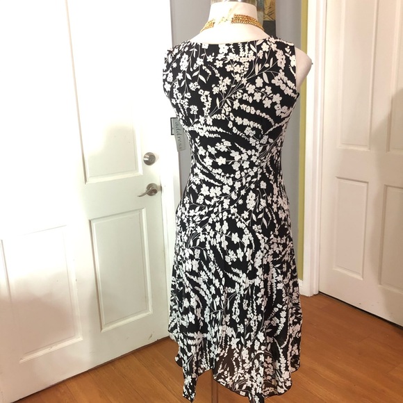 Vintage Cascade Asymmetrical Embellished Dress - Picture 11 of 15